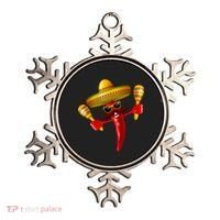 Cinco De Mayo Chili Pepper Dancing Moustache Mexican Ornament thumb 0