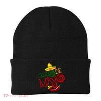 Cinco De Mayo Day of the Dead Sombrero Chili Pepper Beanie thumb 0
