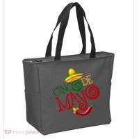Cinco De Mayo Day of the Dead Sombrero Chili Pepper Tote Bag thumb 2