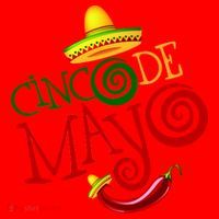 Cinco De Mayo Day of the Dead Sombrero Chili Pepper Santa Hat thumb 1