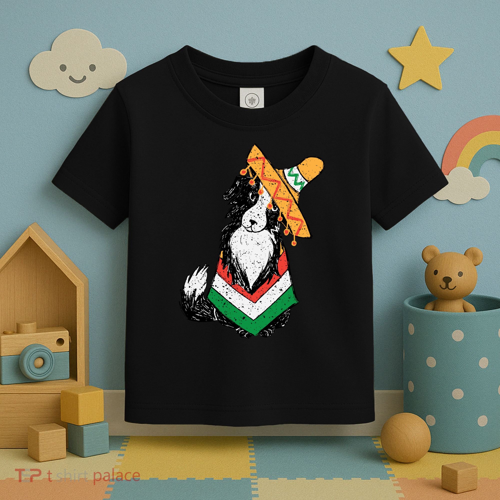 Cinco De Mayo Dog Toddler T-Shirt