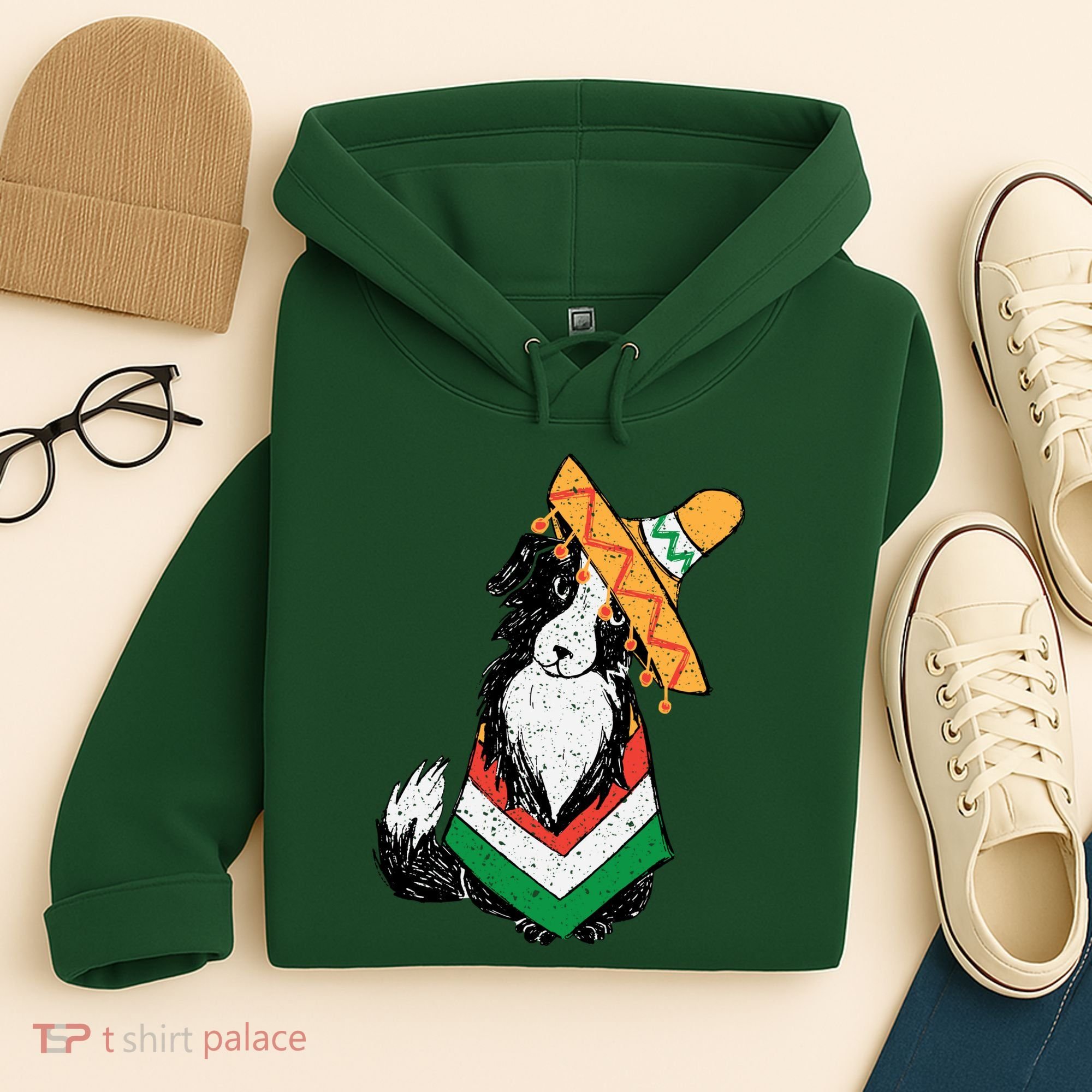 Cinco De Mayo Dog Hoodie