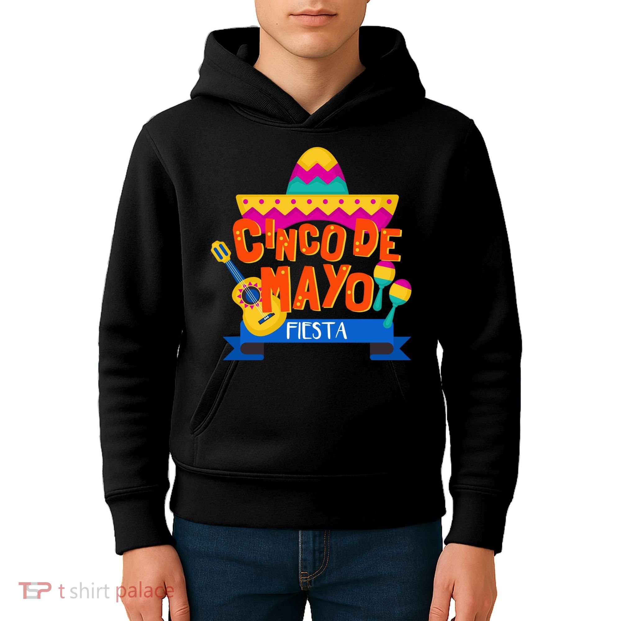 Cinco De Mayo Fiesta  Kids Hoodie