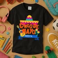 Cinco De Mayo Fiesta  Kids T-Shirt thumb 3