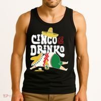 Cinco De Mayo Funny Tank Top thumb 3