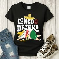 Cinco De Mayo Funny Women's T-Shirt thumb 3