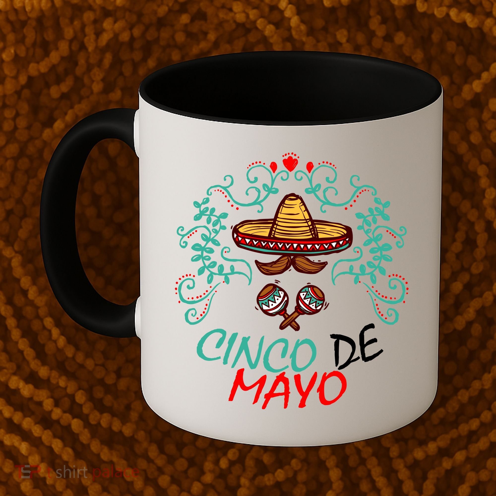 Cinco De Mayo Logo Coffee Mug