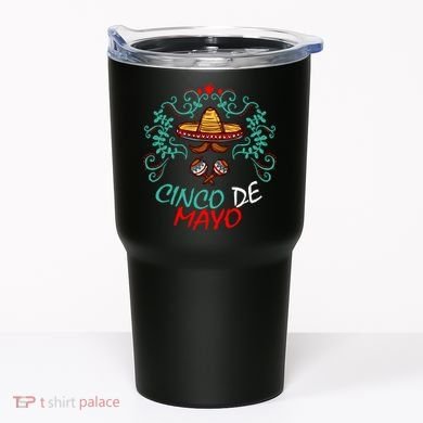 Cinco De Mayo Logo Tumbler