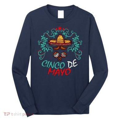 Cinco De Mayo Logo Long Sleeve Shirt