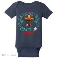 Cinco De Mayo Logo Baby Bodysuit thumb 0