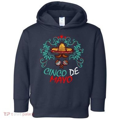 Cinco De Mayo Logo Toddler Hoodie