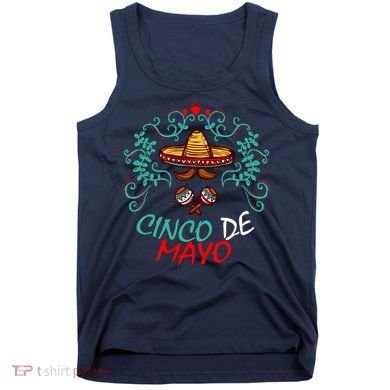 Cinco De Mayo Logo Tank Top