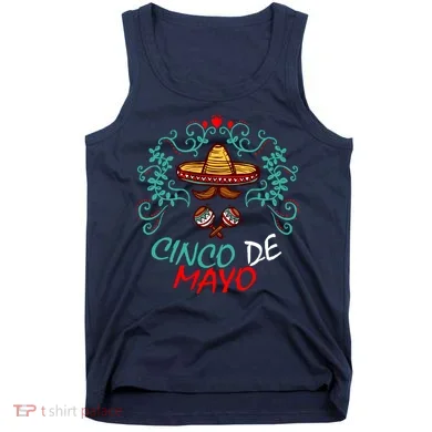 Cinco De Mayo Logo Tank Top