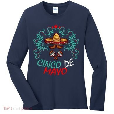 Cinco De Mayo Logo Women's Long Sleeve Shirt
