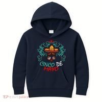 Cinco De Mayo Logo Kids Hoodie thumb 0