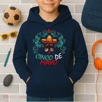 Cinco De Mayo Logo Kids Hoodie thumb 2