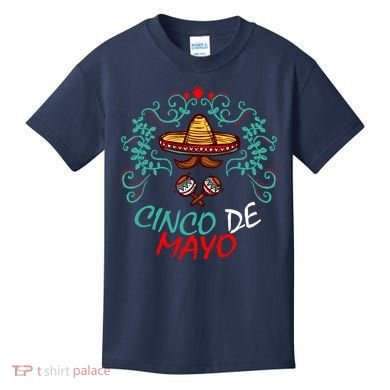 Cinco De Mayo Logo Kids T-Shirt