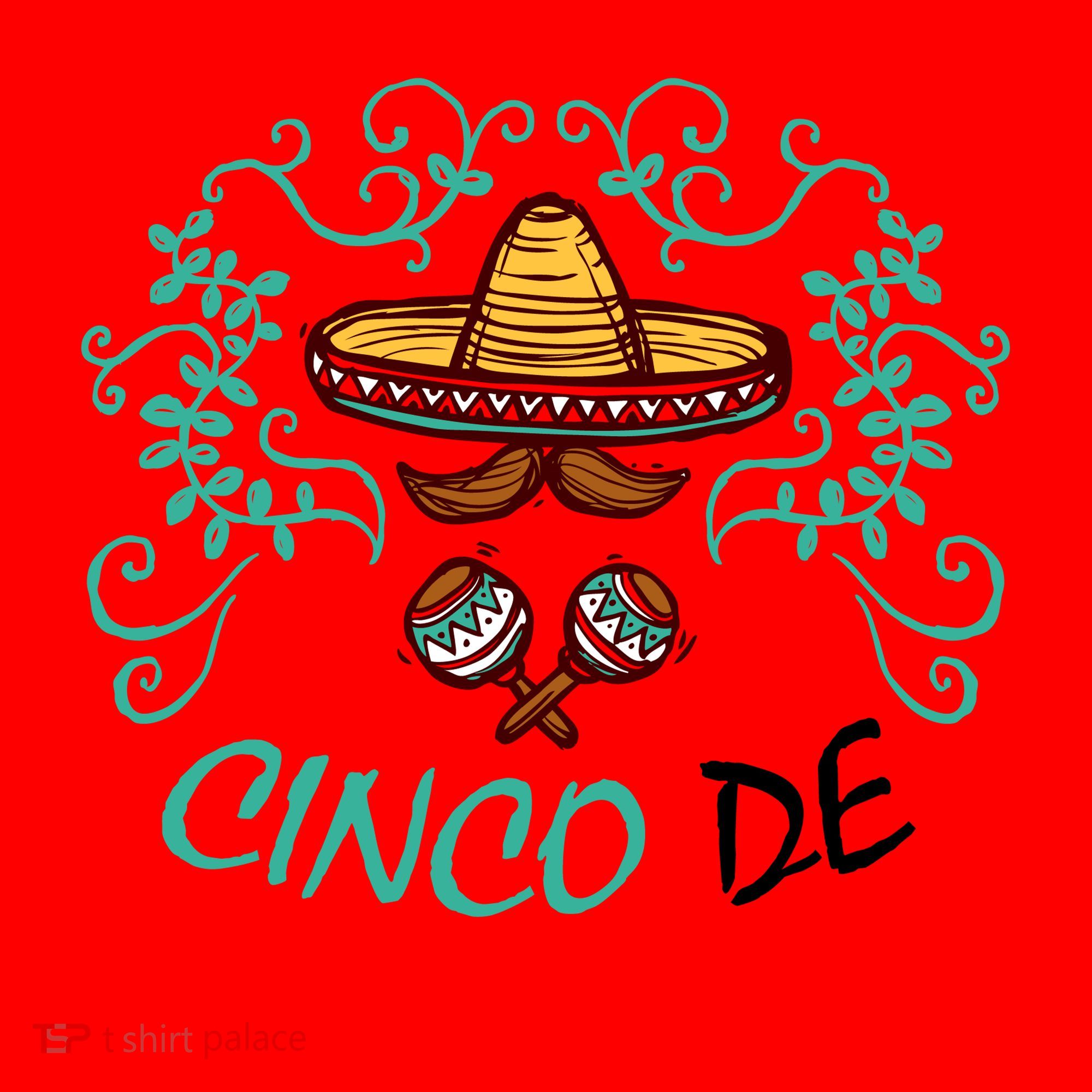 Cinco De Mayo Logo Santa Hat