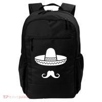 Cinco De Mayo Mexican Sombrero Moustache Backpack thumb 0