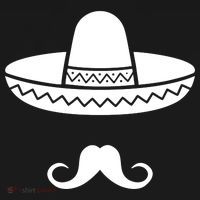 Cinco De Mayo Mexican Sombrero Moustache Backpack thumb 2