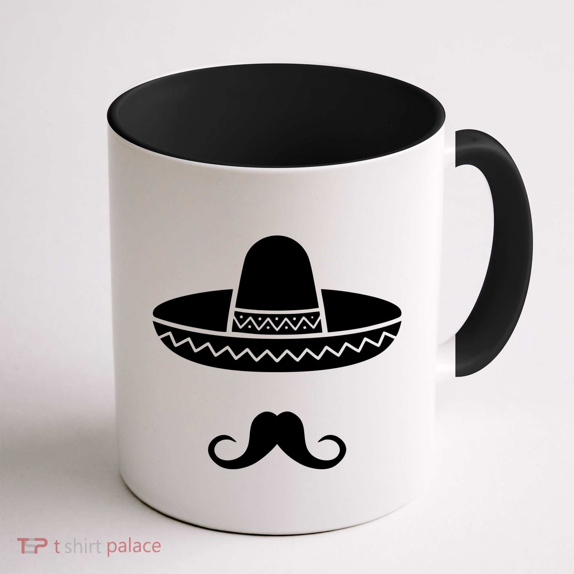 Cinco De Mayo Mexican Sombrero Moustache Coffee Mug