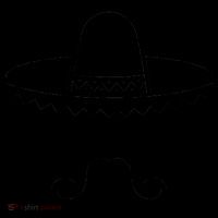 Cinco De Mayo Mexican Sombrero Moustache Coffee Mug thumb 5