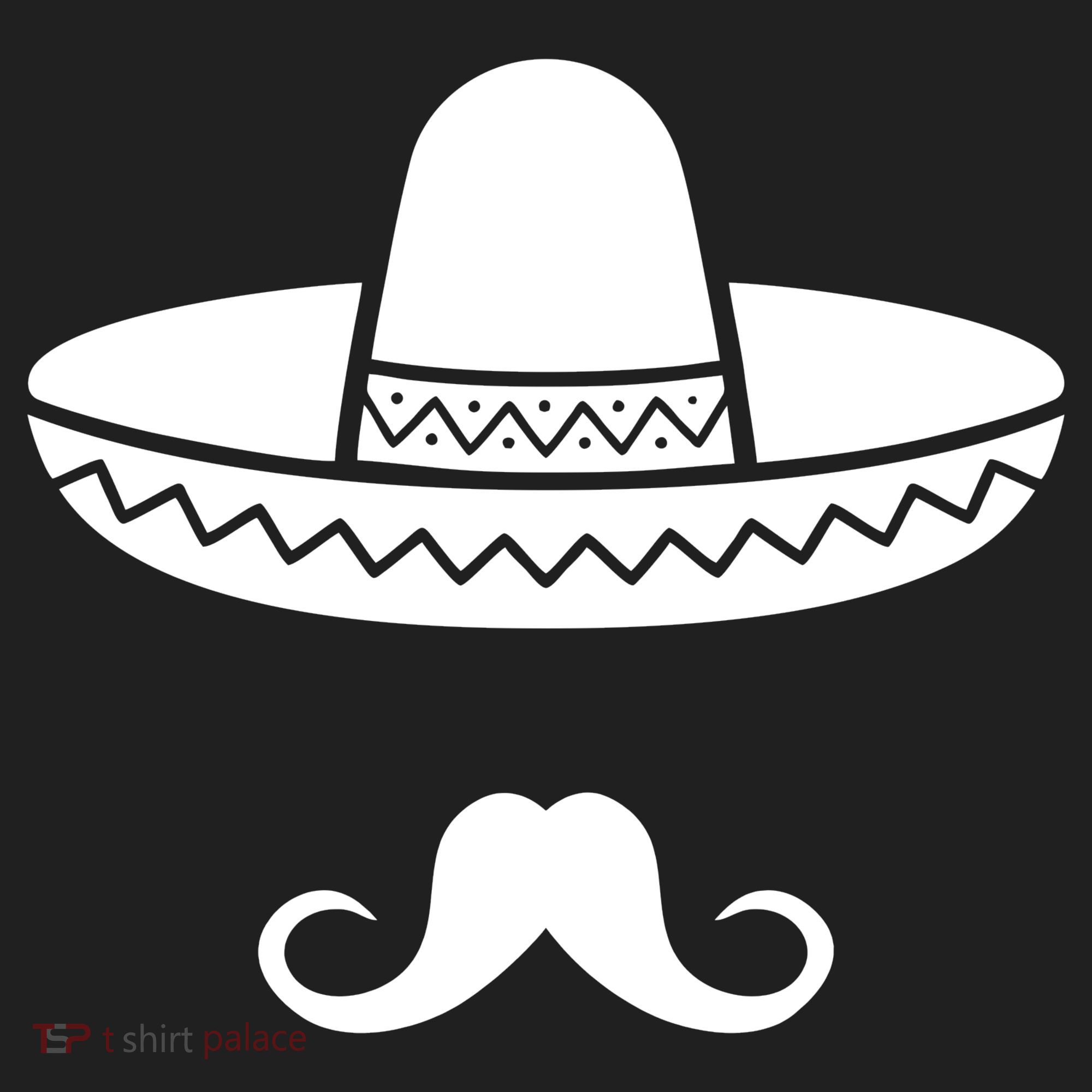 Cinco De Mayo Mexican Sombrero Moustache Beanie