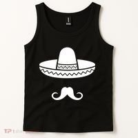 Cinco De Mayo Mexican Sombrero Moustache Tank Top thumb 2