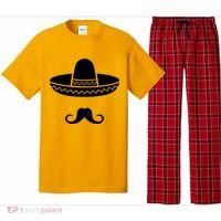 Cinco De Mayo Mexican Sombrero Moustache Pajama Set thumb 0