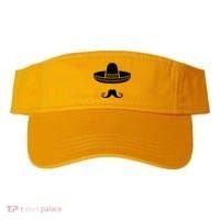 Cinco De Mayo Mexican Sombrero Moustache Visor thumb 0