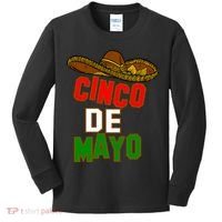 Cinco De Mayo Party Kids Long Sleeve Shirt thumb 0