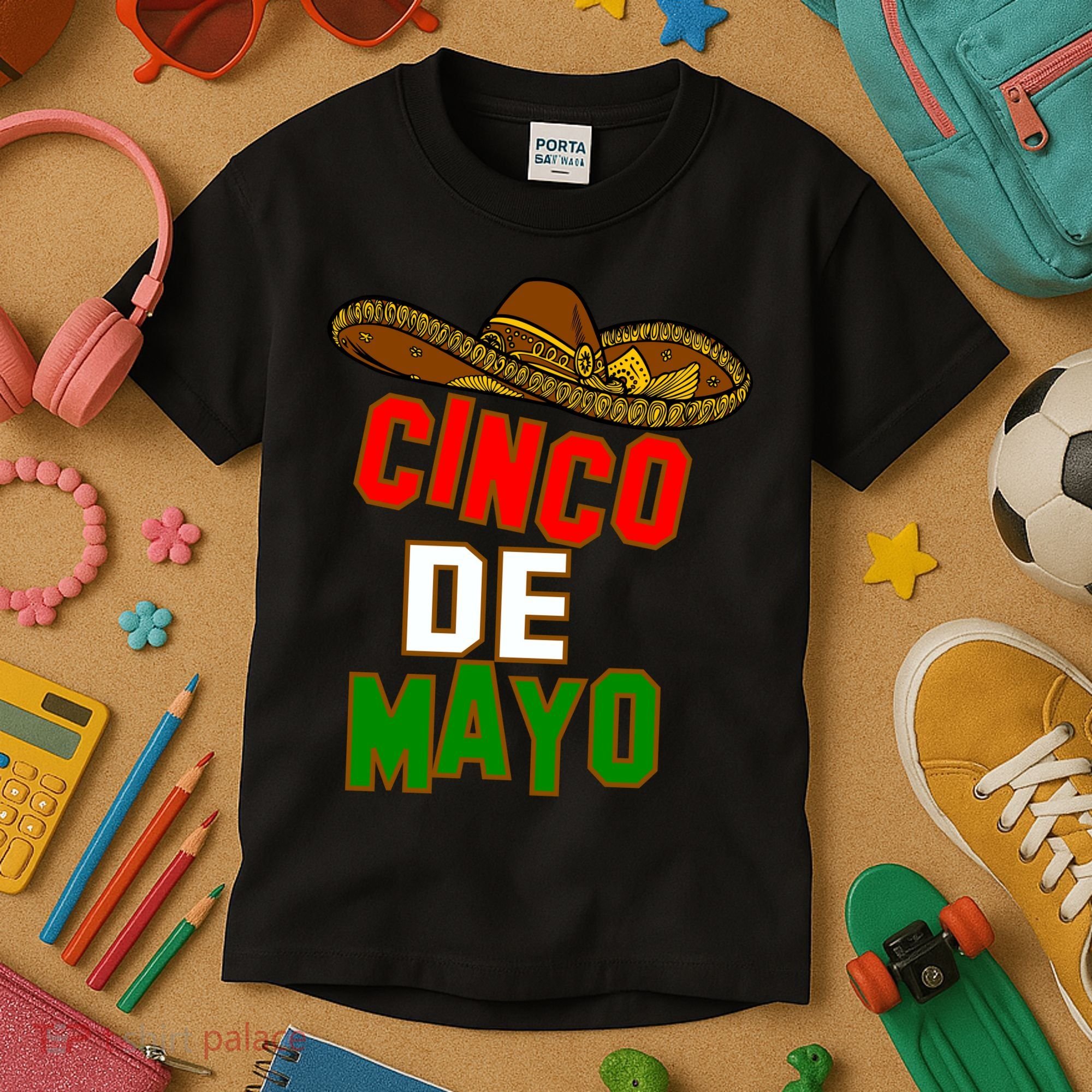Cinco De Mayo Party Kids T-Shirt
