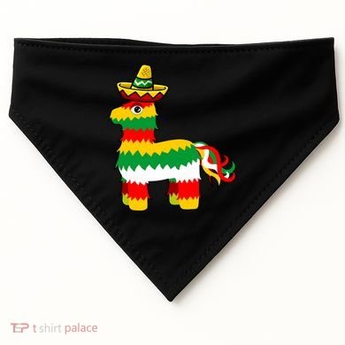Cinco De Mayo Party Pinata Fiesta Sombrero USA-Made Doggie Bandana