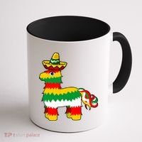 Cinco De Mayo Party Pinata Fiesta Sombrero Coffee Mug thumb 1