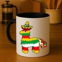 Cinco De Mayo Party Pinata Fiesta Sombrero Coffee Mug thumb 4