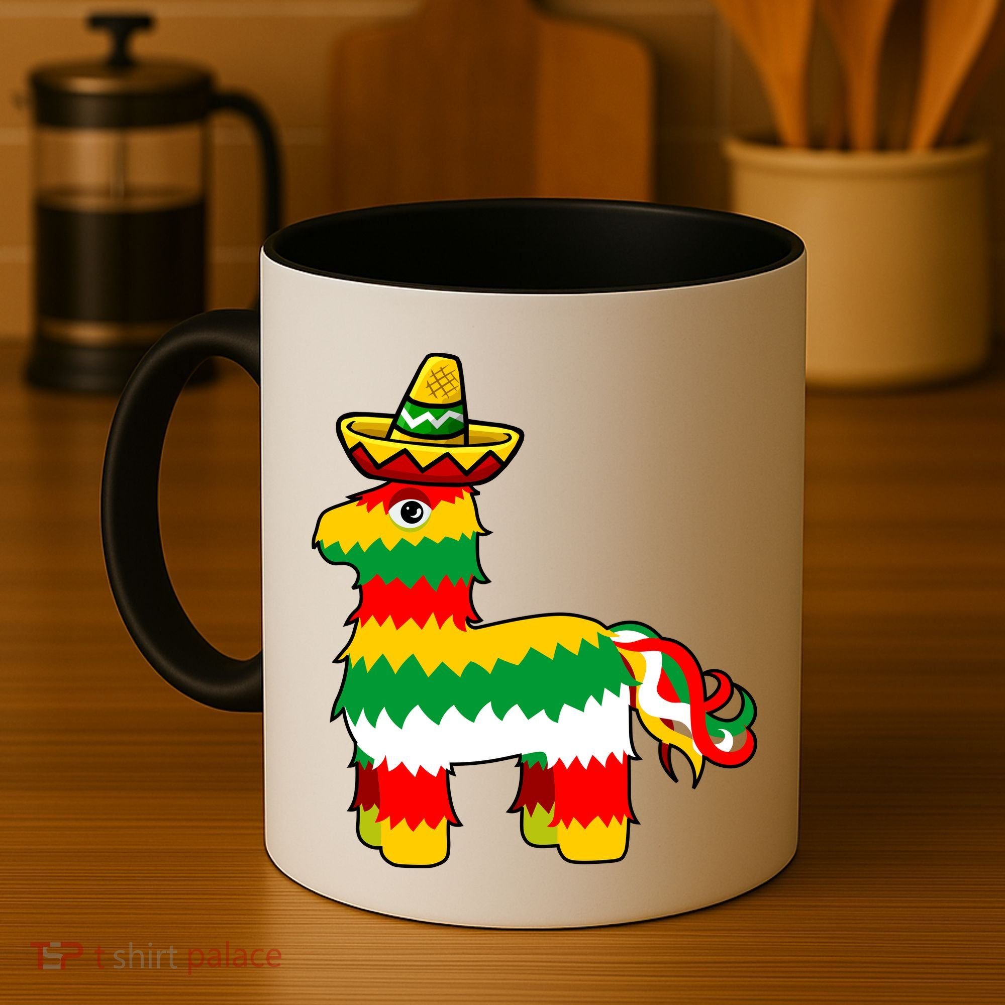 Cinco De Mayo Party Pinata Fiesta Sombrero Coffee Mug