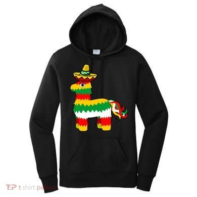 Cinco De Mayo Party Pinata Fiesta Sombrero Women's Hoodie