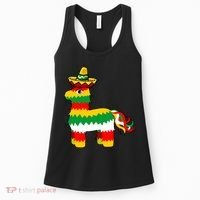 Cinco De Mayo Party Pinata Fiesta Sombrero Women's Tank Top thumb 0