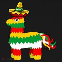 Cinco De Mayo Party Pinata Fiesta Sombrero Women's Tank Top thumb 5