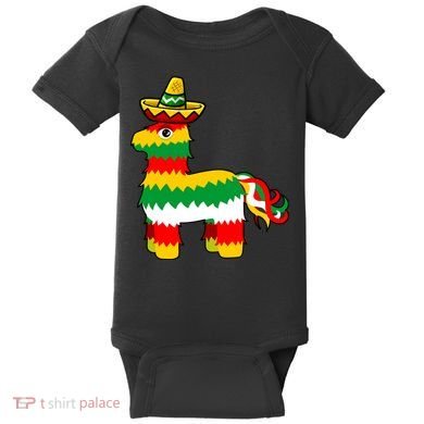 Cinco De Mayo Party Pinata Fiesta Sombrero Baby Bodysuit