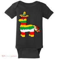Cinco De Mayo Party Pinata Fiesta Sombrero Baby Bodysuit thumb 0