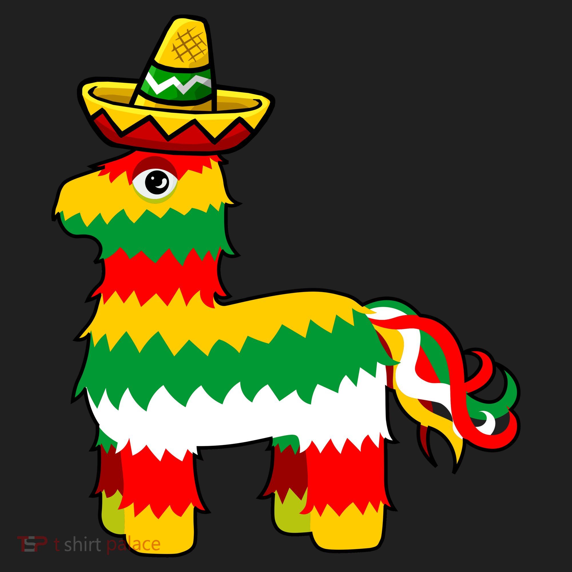 Cinco De Mayo Party Pinata Fiesta Sombrero Golf Towel