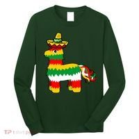 Cinco De Mayo Party Pinata Fiesta Sombrero Long Sleeve Shirt thumb 0