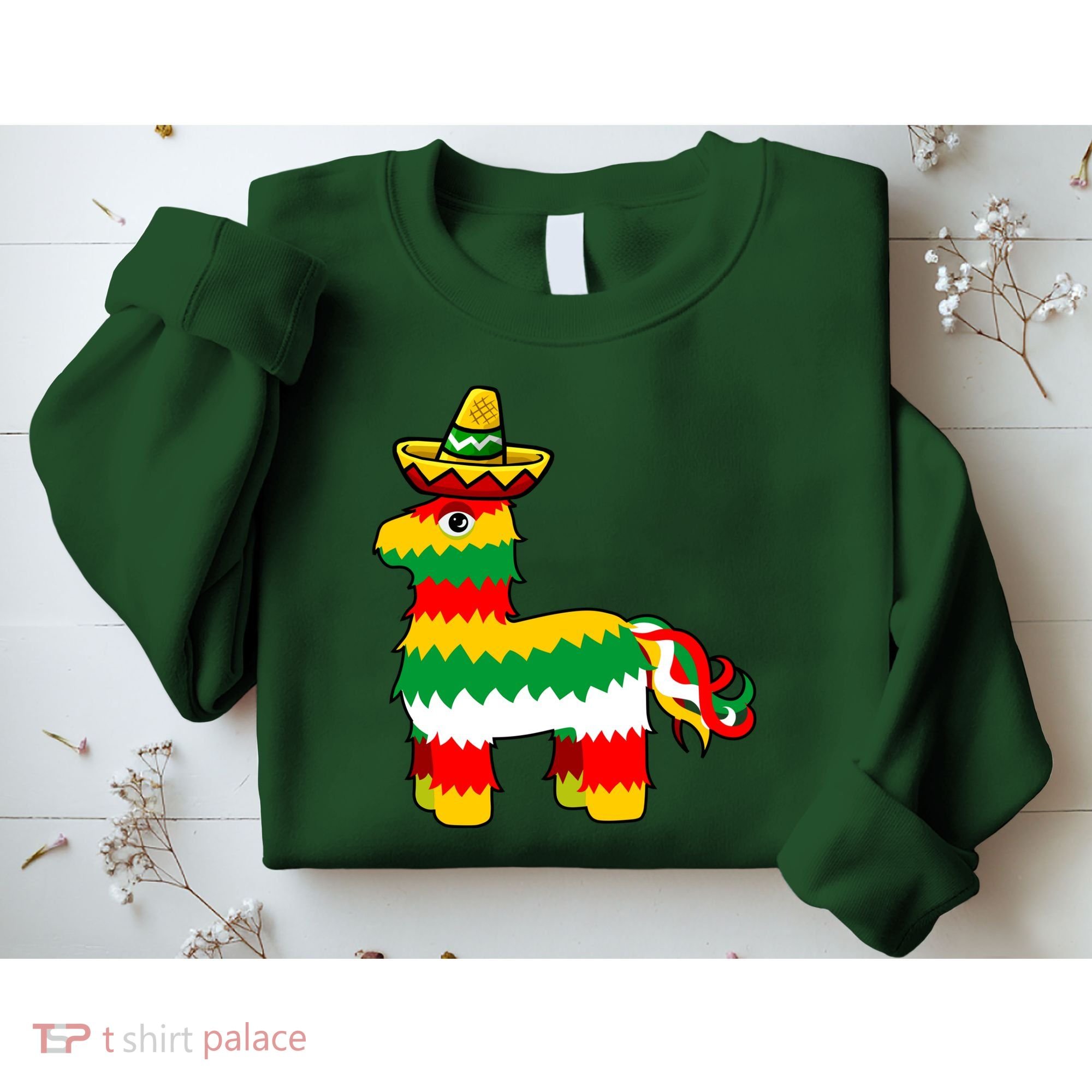 Cinco De Mayo Party Pinata Fiesta Sombrero Sweatshirt