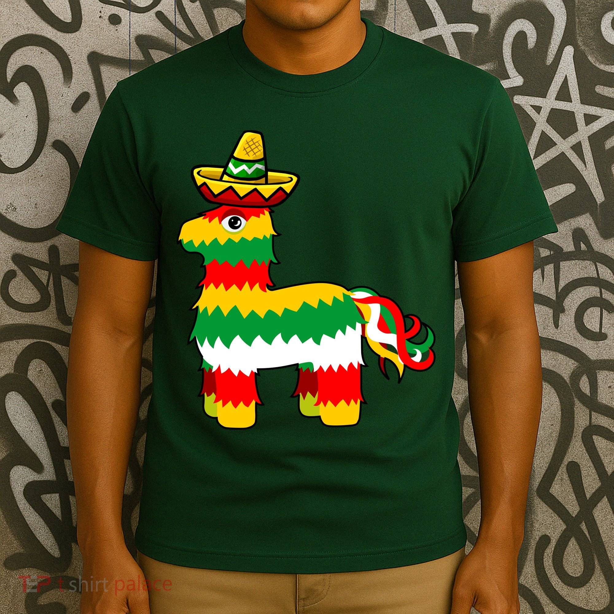 Cinco De Mayo Party Pinata Fiesta Sombrero T-Shirt