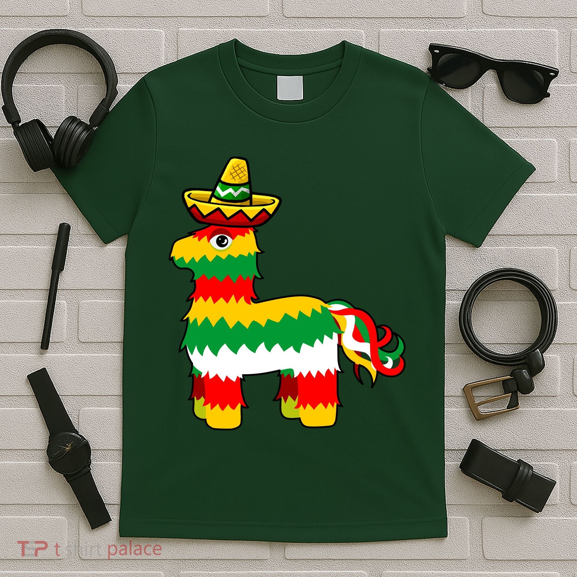 Cinco De Mayo Party Pinata Fiesta Sombrero T-Shirt