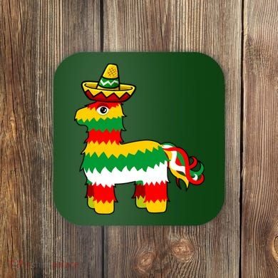Cinco De Mayo Party Pinata Fiesta Sombrero Coaster