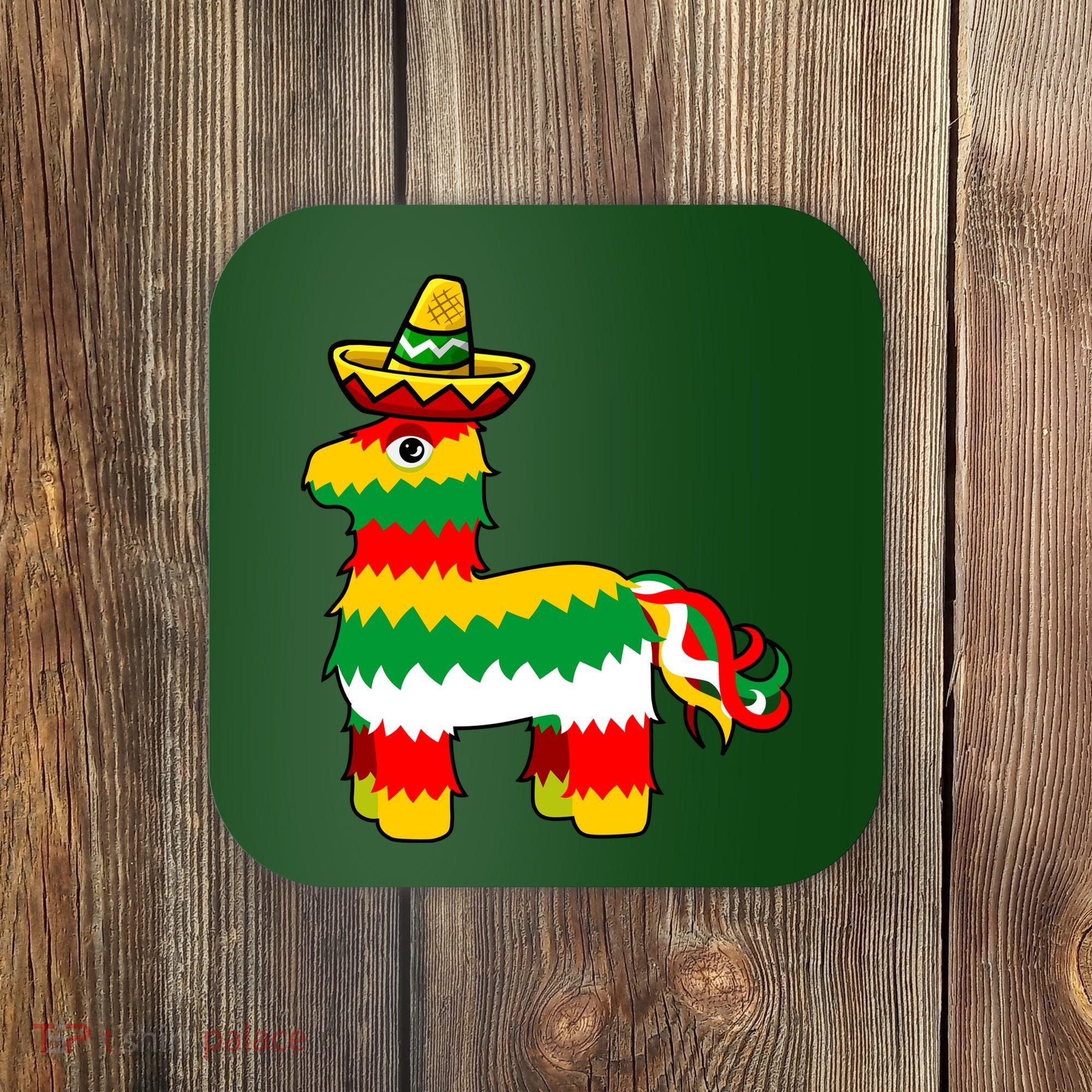 Cinco De Mayo Party Pinata Fiesta Sombrero Coaster