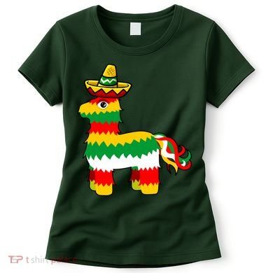 Cinco De Mayo Party Pinata Fiesta Sombrero Women's T-Shirt