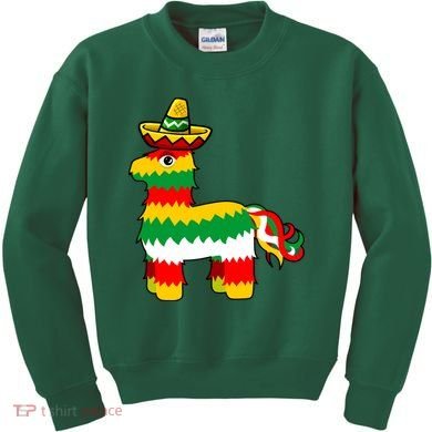 Cinco De Mayo Party Pinata Fiesta Sombrero Kids Sweatshirt